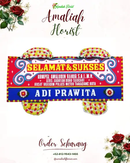 Papan Bunga Ucapan Selamat Durai